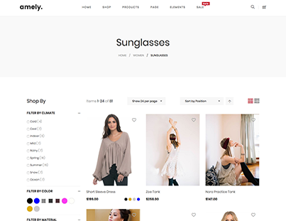 Shop With Left Sidebar